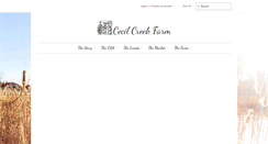 Desktop Screenshot of cecilcreekfarms.com